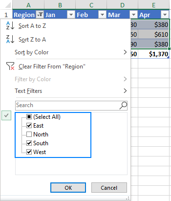 how to make a table on excel for a mac