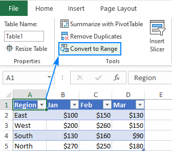 How To Create A Table In Excel