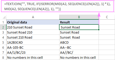 how to attach objects to columns in numbers for mac