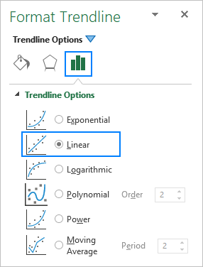 excel copy trendline equation