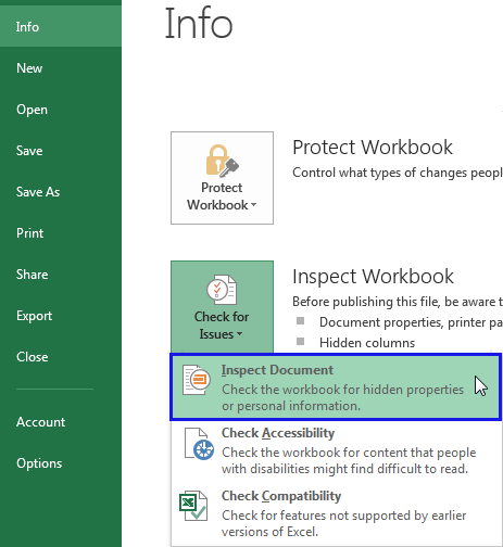 unhide first column in excel 2003