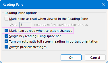 Prevent Outlook from showing viewed emails as unread. Prevent Outlook from showing viewed emails as unread.