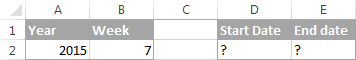 excel week number from date