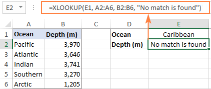 If Error XLOOKUP