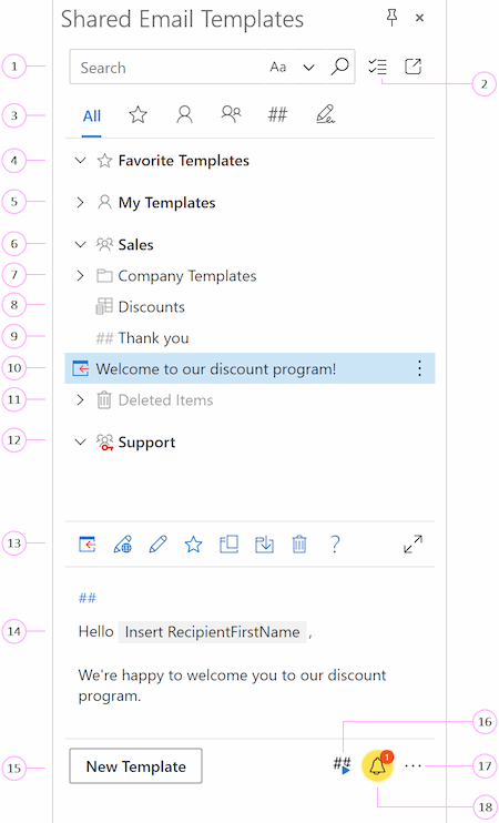Shared Email Templates in your Gmail