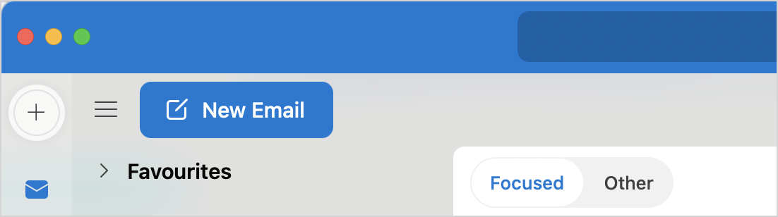 The New Email button