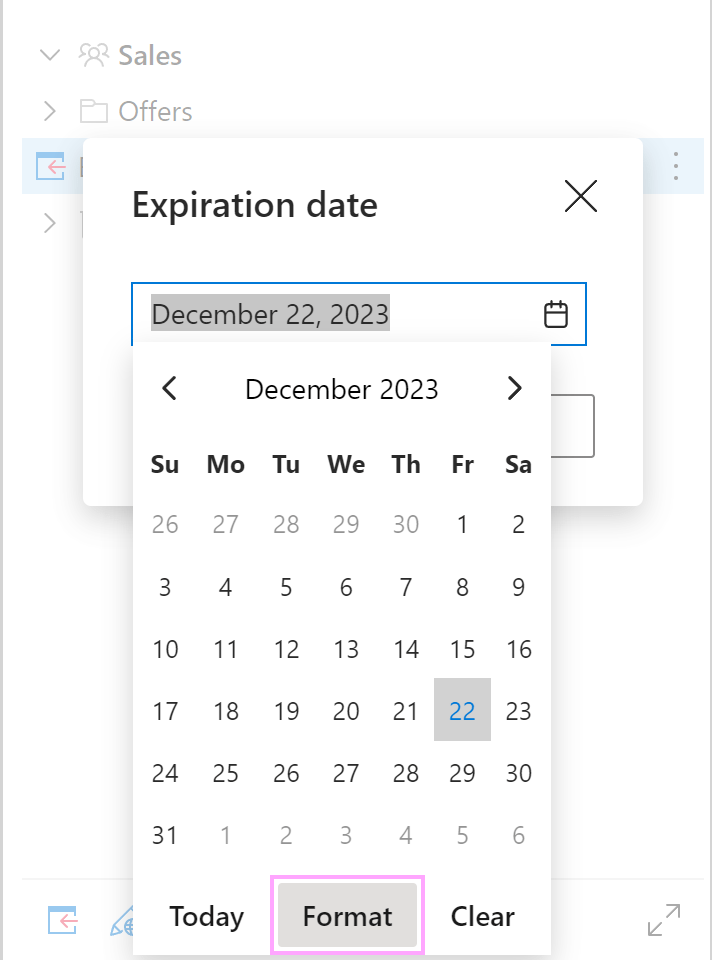 Change a date format.