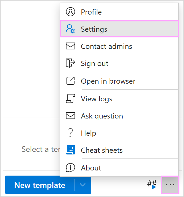 Open Settings. Open Settings.