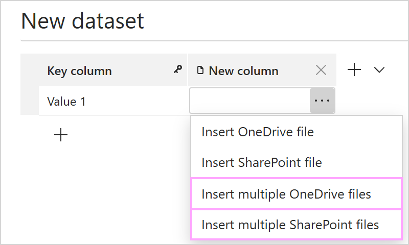 Inserting links to OneDrive or SharePoint files