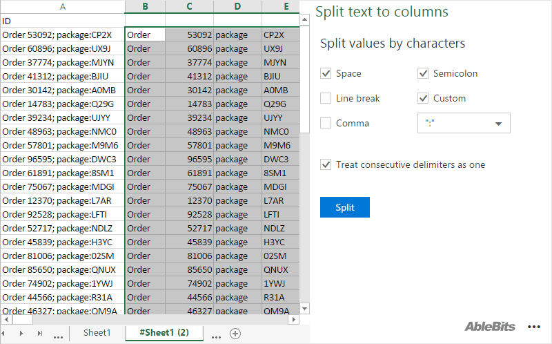 microsoft excel help office for mac convert text to columns treat consecutive delimiters as one