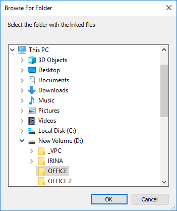 Change path and find the correct file.