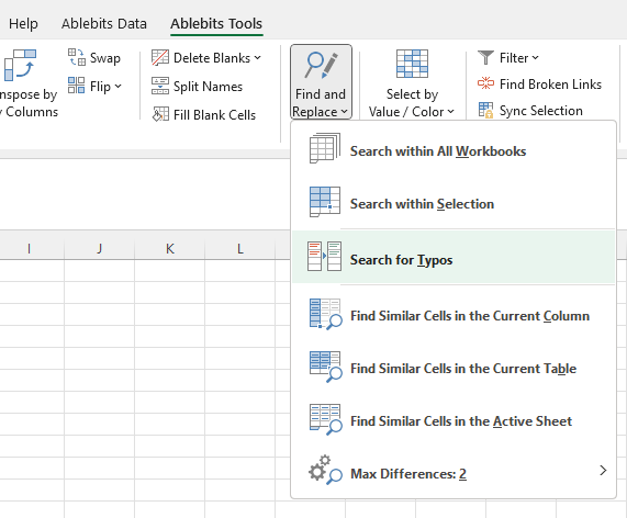 Find Fuzzy Duplicates.