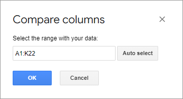 Select the data with the columns of interest.