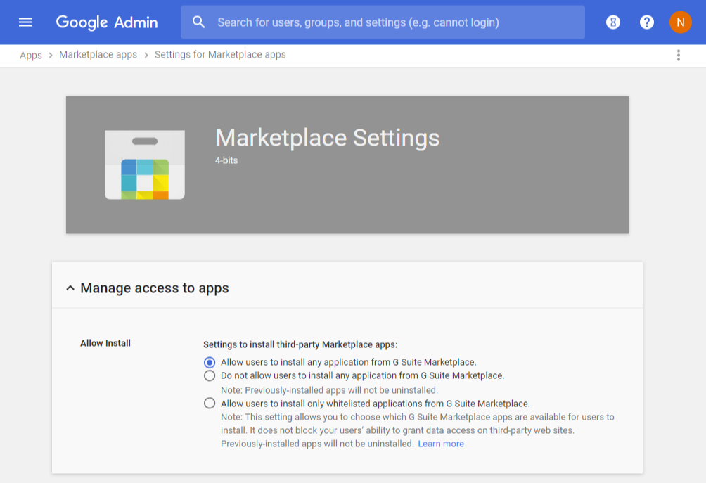 Access your Google Workspace domain settings - Google Workspace Admin Help