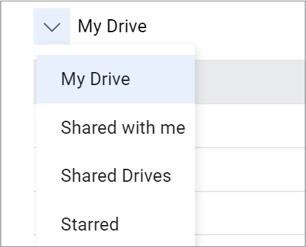 Your mailing list could be stored elsewhere in Workspace. Search in the Drive menu within Shared with me, Shared Drives or Starred items.