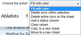 Process Google Sheets duplicates in different ways.