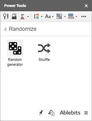 Random Generator For Google Sheets Help