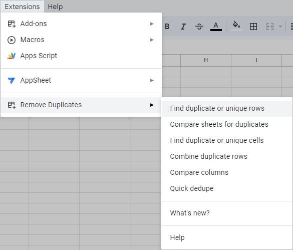 remove-duplicates-for-google-sheets-help