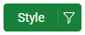 Green filter icon when all style elements are selected.