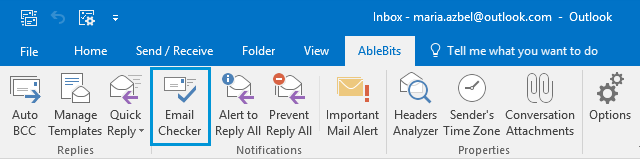 Run Outgoing Email Checker. Run Outgoing Email Checker.