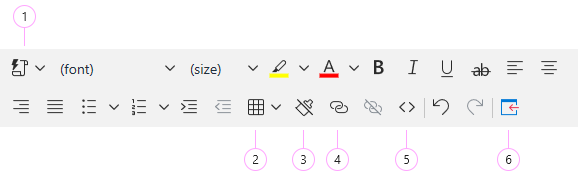 The Edit mode. The Edit mode.