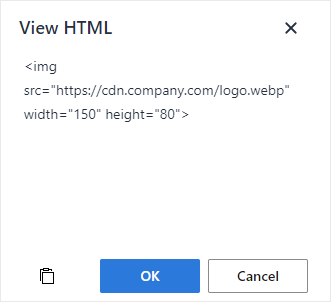 View HTML.