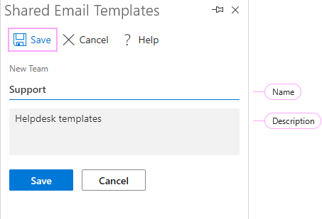 Save the new folder. Save the new folder.