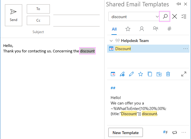 Select text in the message body and click Magnifier. Select text in the message body and click Magnifier.