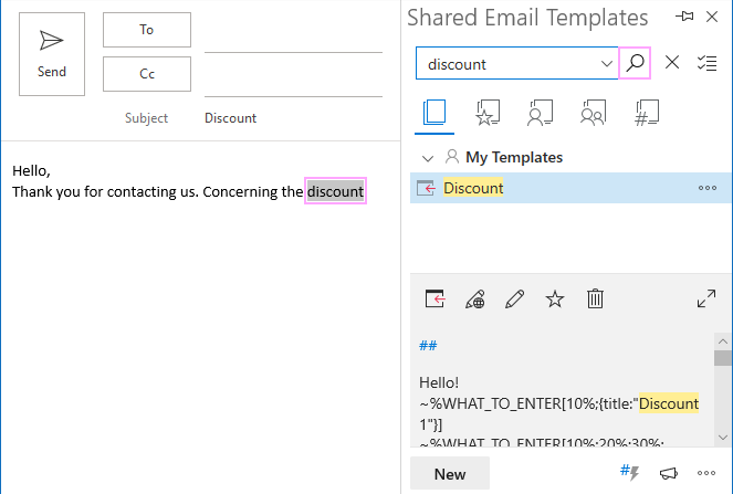 Select text in the message body and click Magnifier. Select text in the message body and click Magnifier.