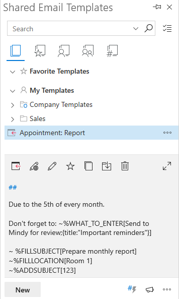 Your Shared Templates account. Your Shared Templates account.