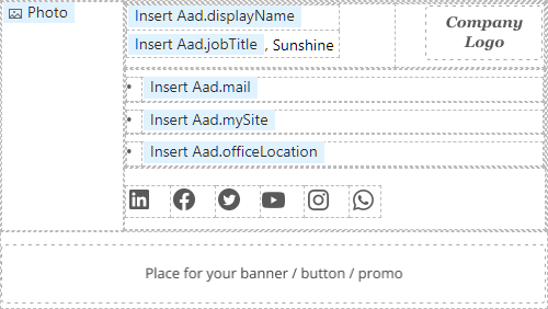 Review your Azure AD properties filled.