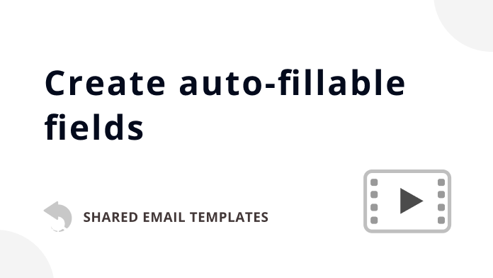 Video: How to create auto-fillable fields