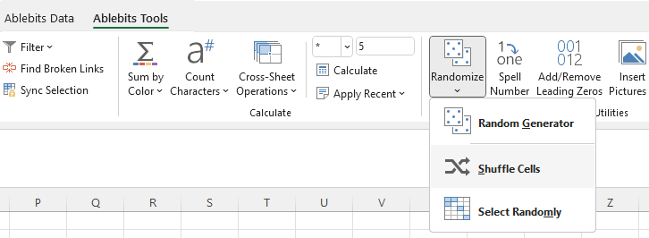 How To Shuffle Cells Rows Columns In Excel