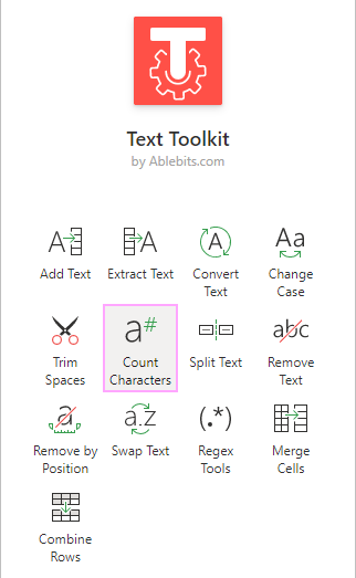 How to count characters in Microsoft Excel