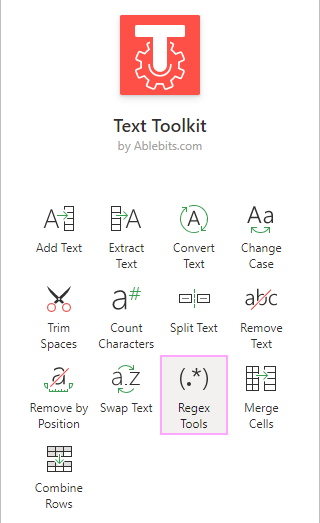 How To Use Regex Tools For Excel