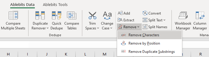 Remove Special Characters From Text In Excel