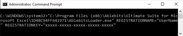 Enter the full path in Command Prompt. Enter the full path in Command Prompt.