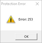 Protection Error 253.