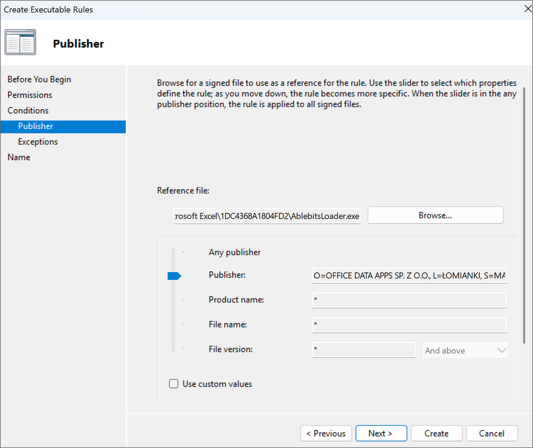 Add a rule. Add a rule.
