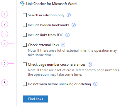 Introduction to Link Checker for Word