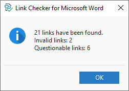The search summary The search summary