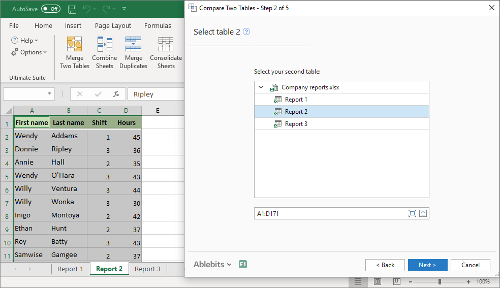 Compare Two Excel Sheets For Duplicates 4650