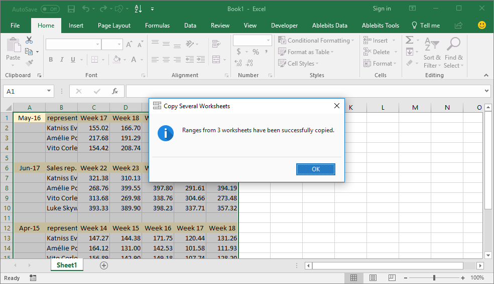 How To Consolidate Data In Excel From Multiple Worksheets Politicallpo