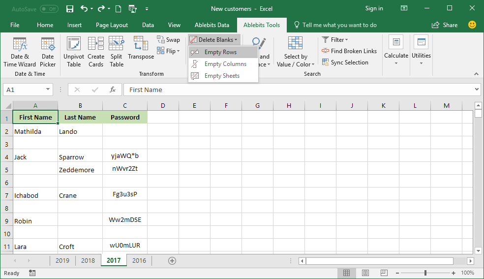 how do i autofit tows in officesuite pro