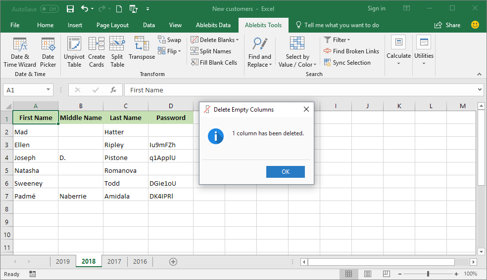 lines sheet remove excel blank rows sheets columns Excel, and Remove delete in blank empty