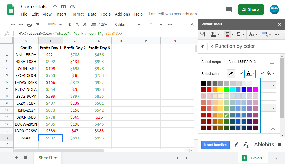 How To Move Cells In Google Sheets Every row and column of a new