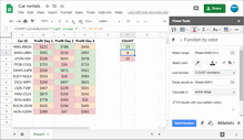Function by Color for Google Sheets