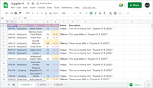 Compare Sheets add-on for Google Sheets