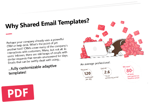Shared Email Templates PDF