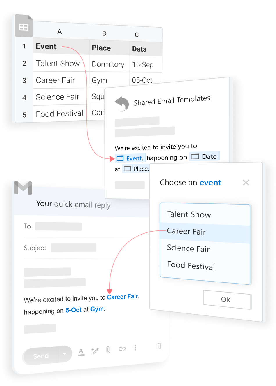 Automate workflow with data integration directly from Google Sheets.